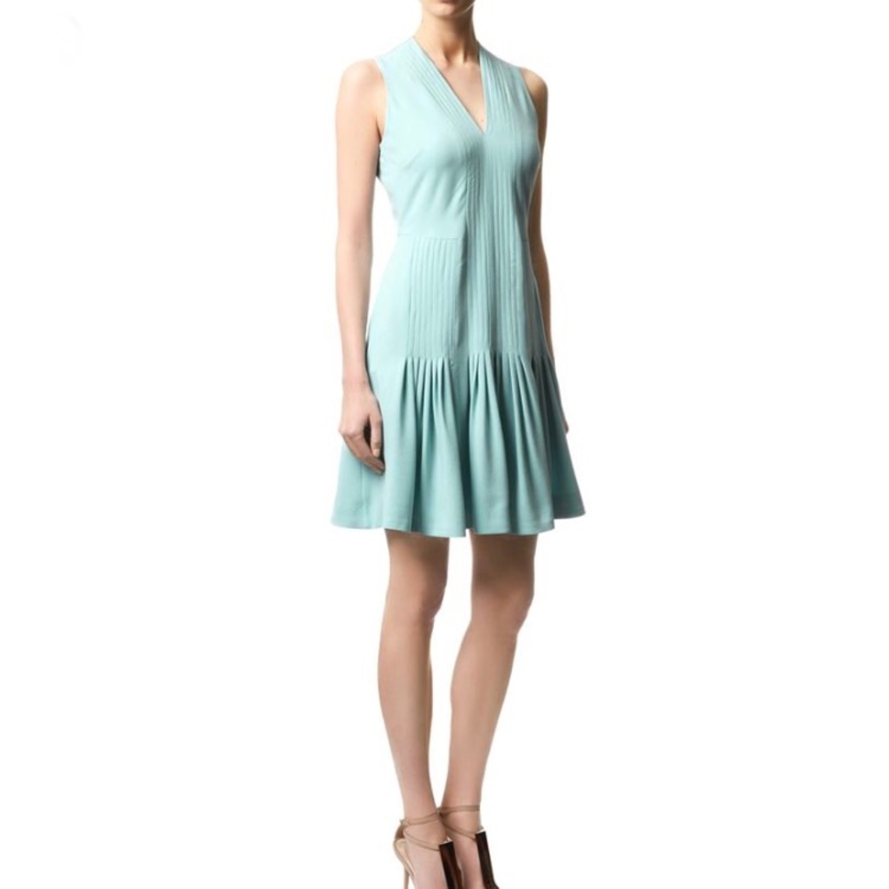 Burberry • Cobie Drop Waist Dress Blue 2